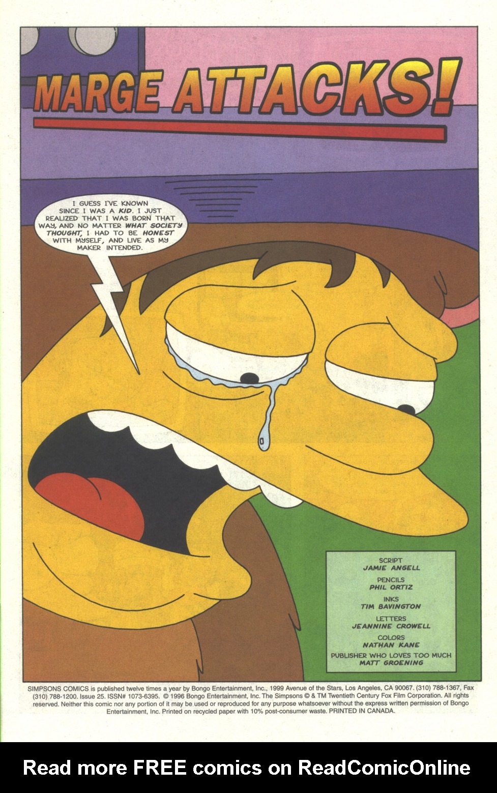 Read online Simpsons Comics comic -  Issue #25 - 2