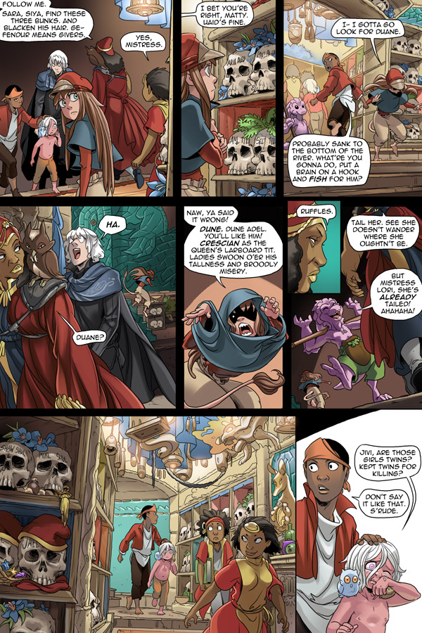 Read online Unsounded comic -  Issue #13 - 6