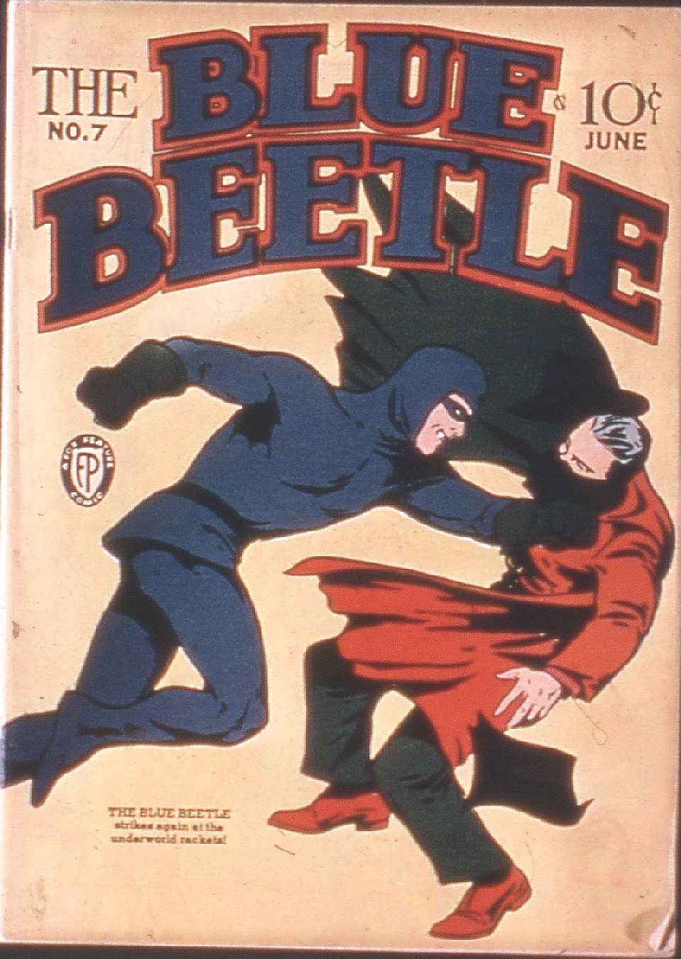 Read online The Blue Beetle comic -  Issue #7 - 1
