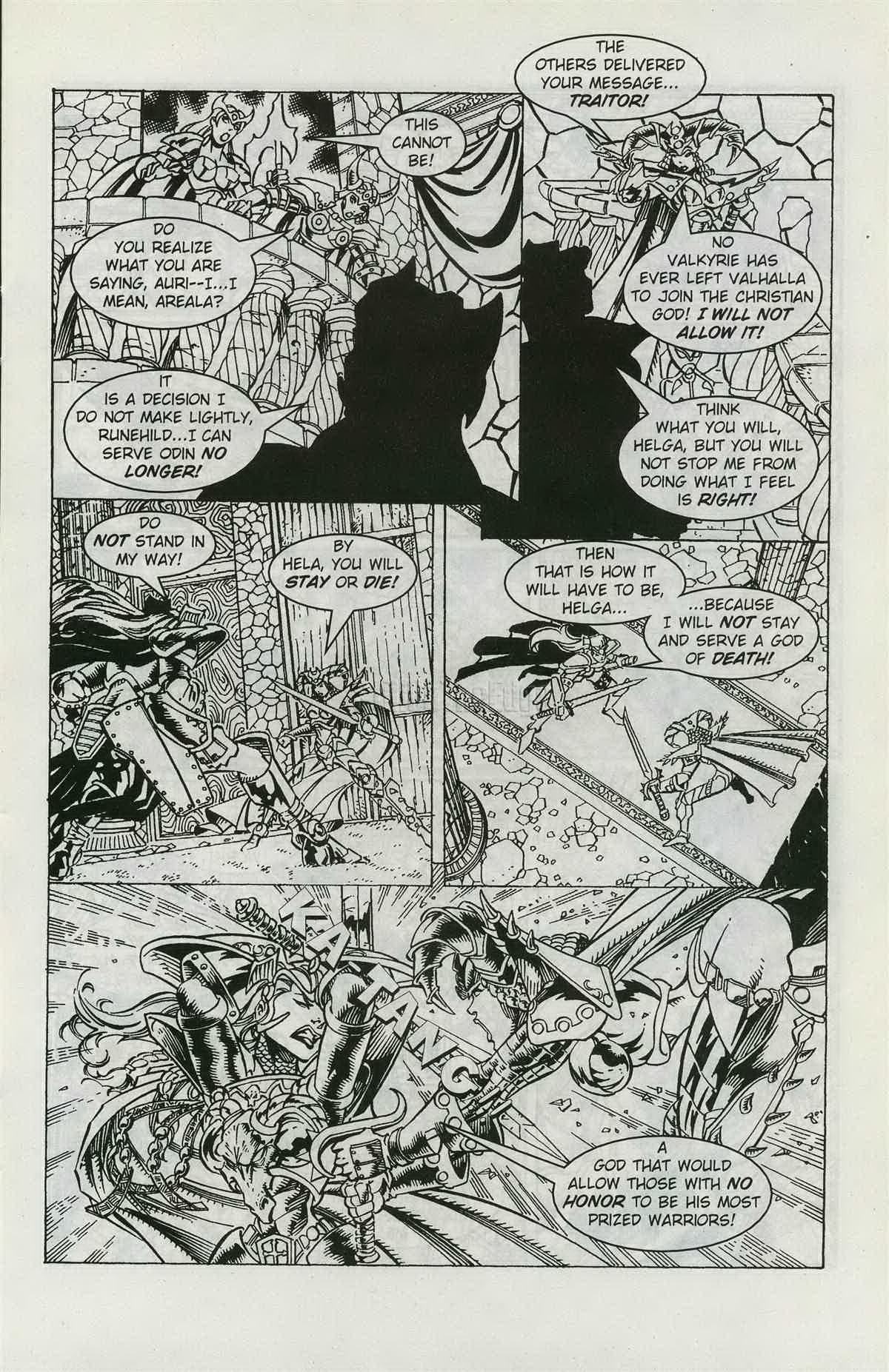 Read online Areala: Angel of War comic -  Issue #4 - 9