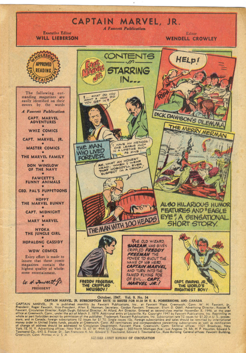 Read online Captain Marvel, Jr. comic -  Issue #54 - 3