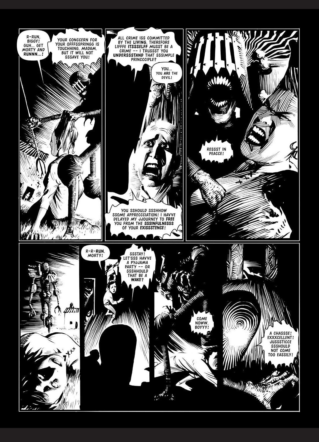 Read online Judge Death comic -  Issue # TPB My Name is Death - 49