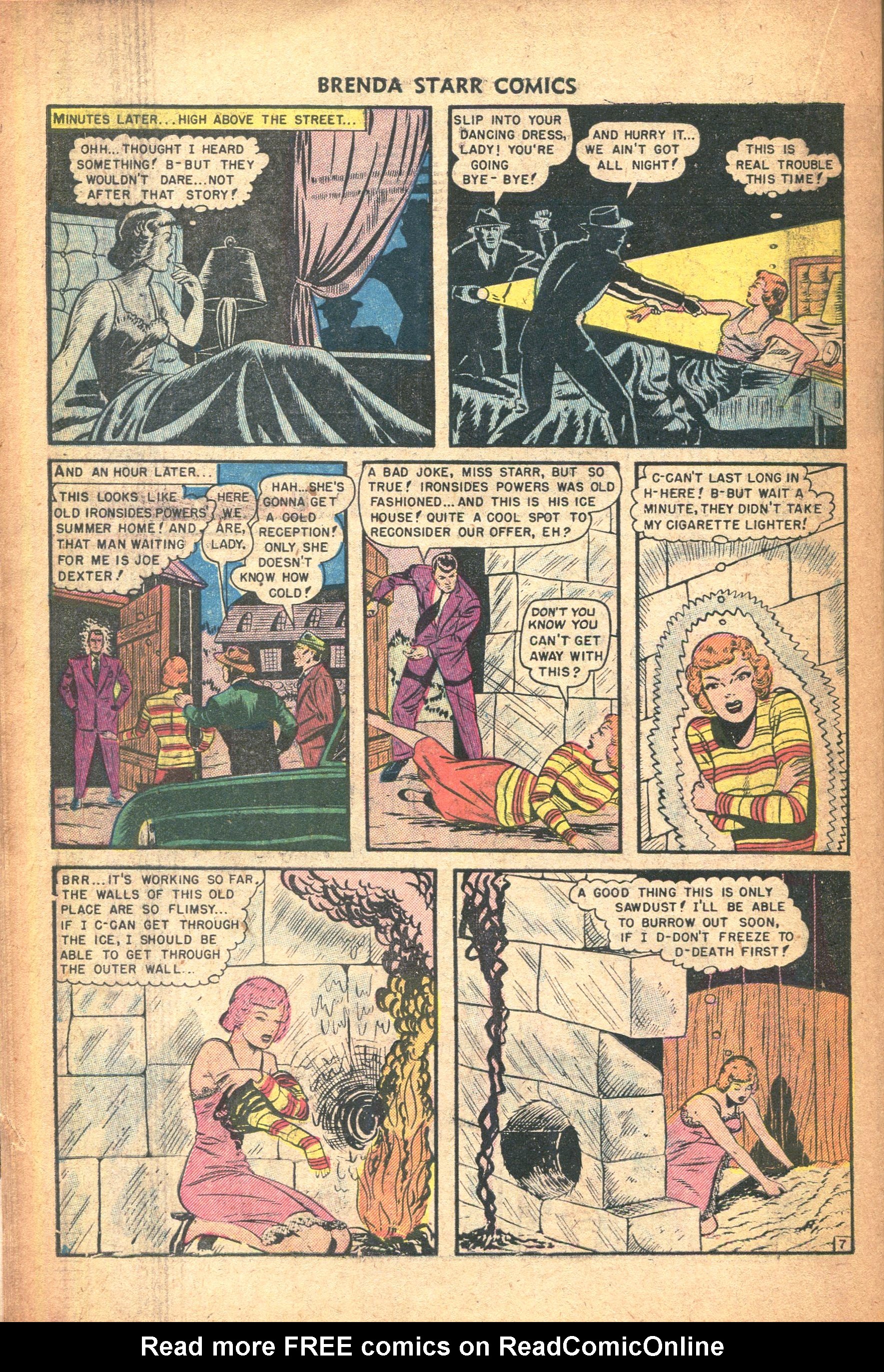 Read online Brenda Starr (1948) comic -  Issue #12 - 18