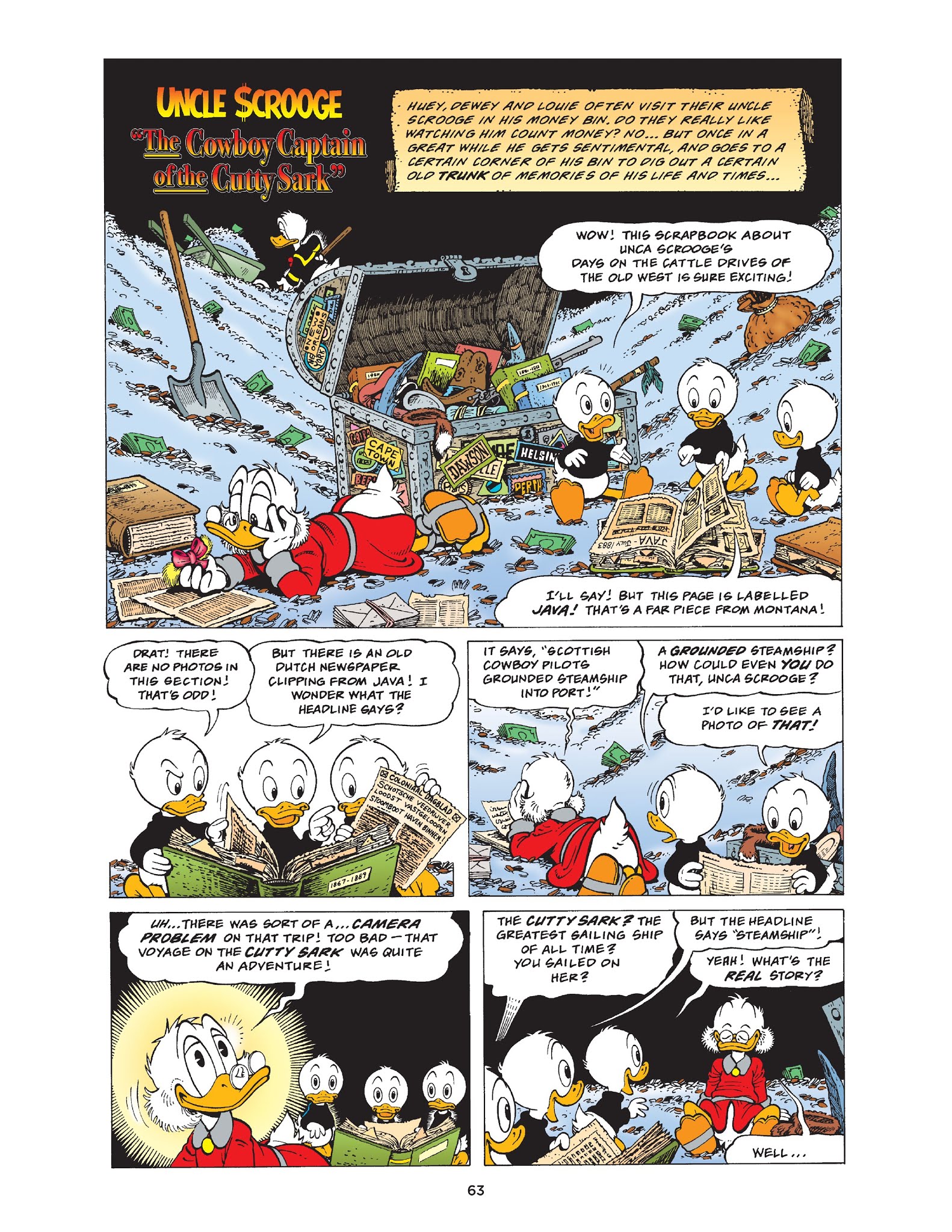 Read online Walt Disney Uncle Scrooge and Donald Duck: The Don Rosa Library comic -  Issue # TPB 8 (Part 1) - 64