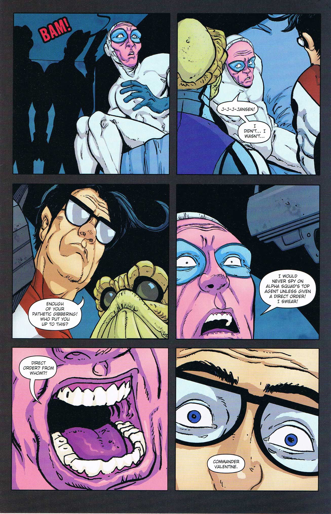 Read online Stephen Colbert's Tek Jansen comic -  Issue #5 - 7