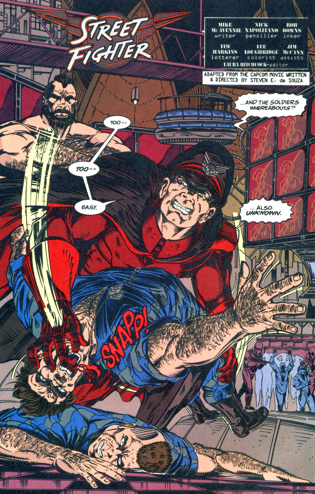 Read online Street Fighter: The Battle For Shadaloo comic -  Issue # Full - 3