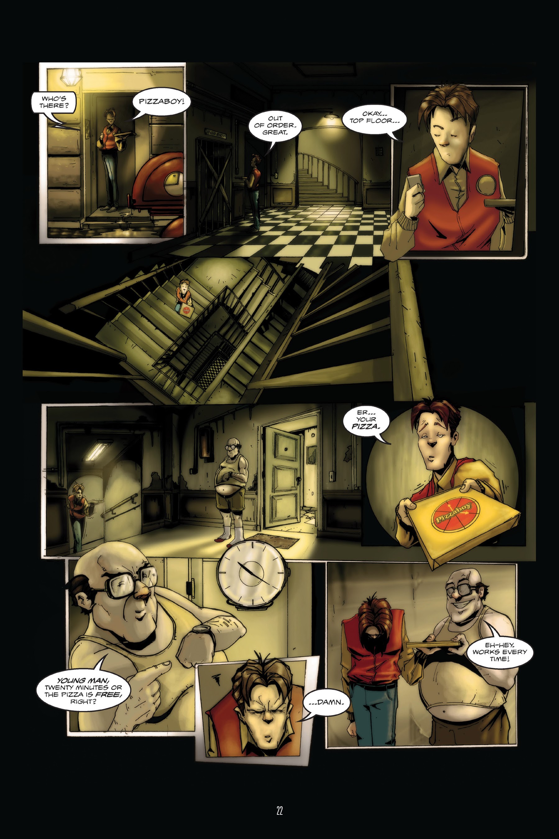 Read online The Incredible Adventures of Dog Mendonca and Pizzaboy comic -  Issue # TPB 1 - 21