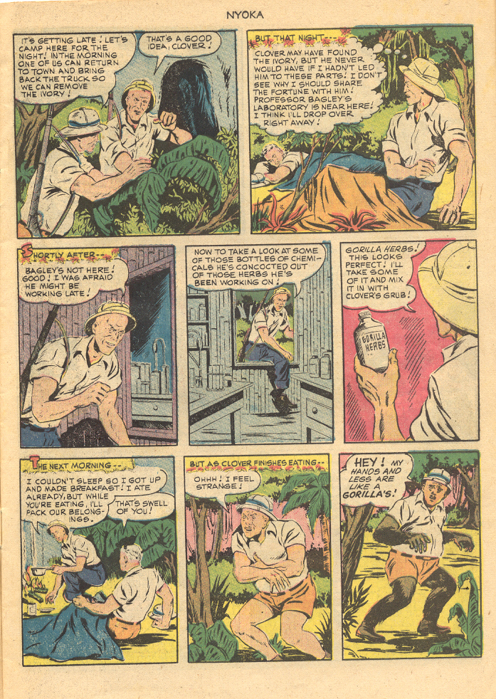 Read online Nyoka the Jungle Girl (1945) comic -  Issue #44 - 5