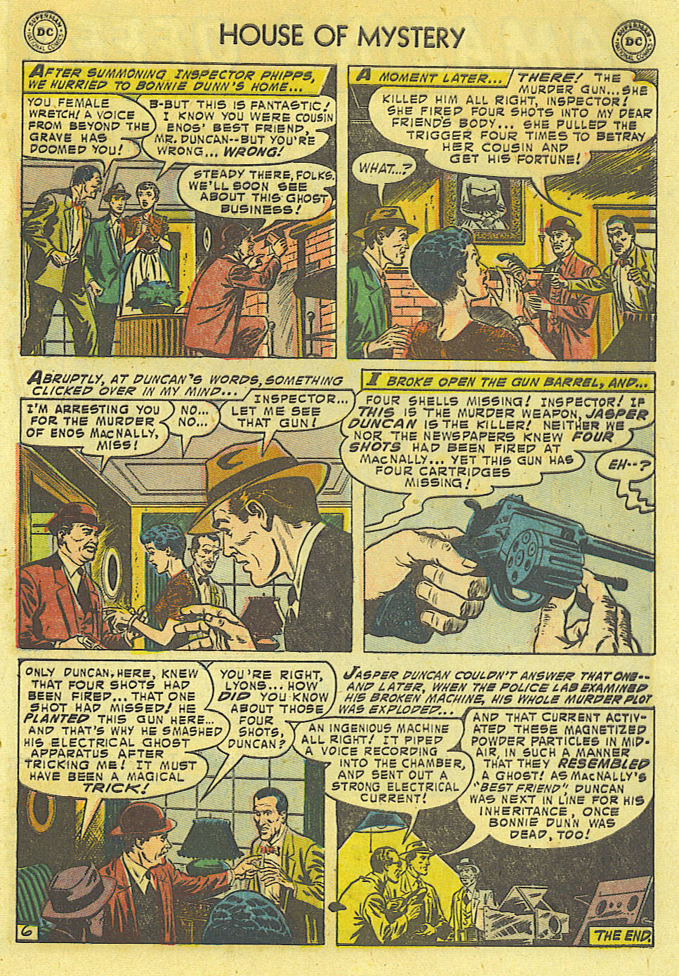 Read online House of Mystery (1951) comic -  Issue #35 - 33