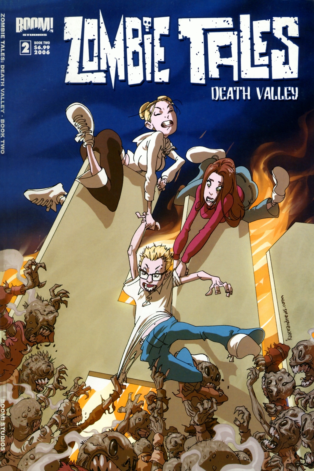 Read online Zombie Tales: Death Valley comic -  Issue #2 - 1