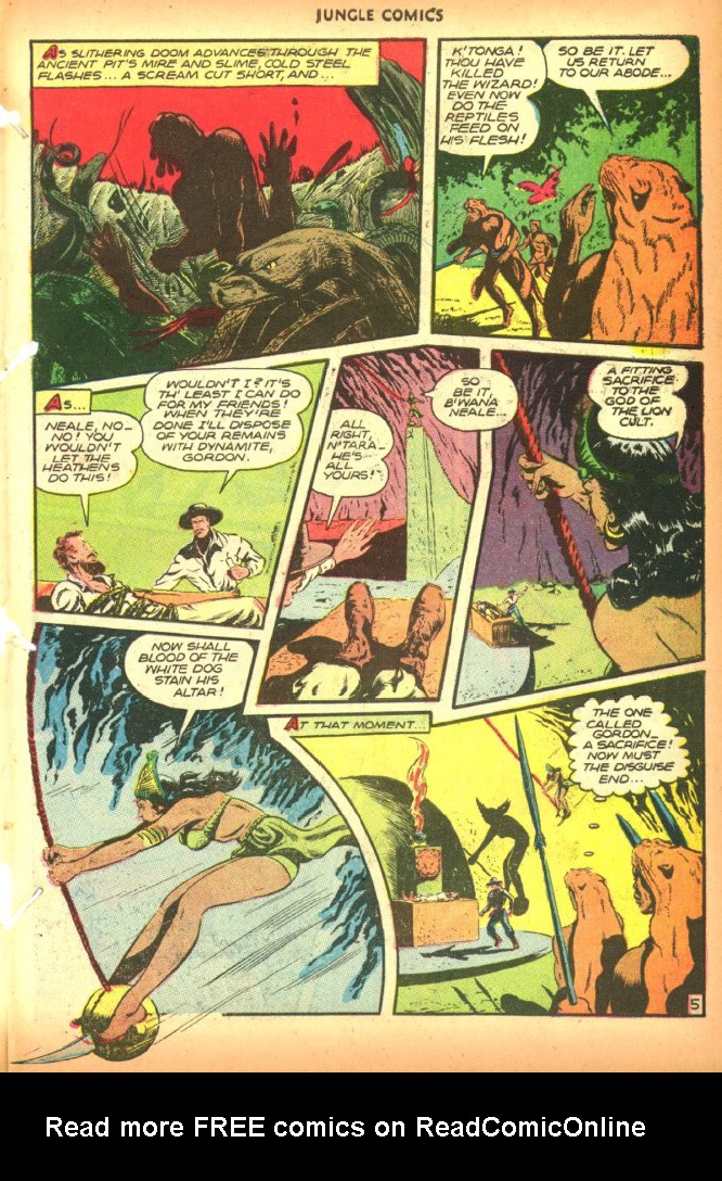 Read online Jungle Comics comic -  Issue #90 - 41
