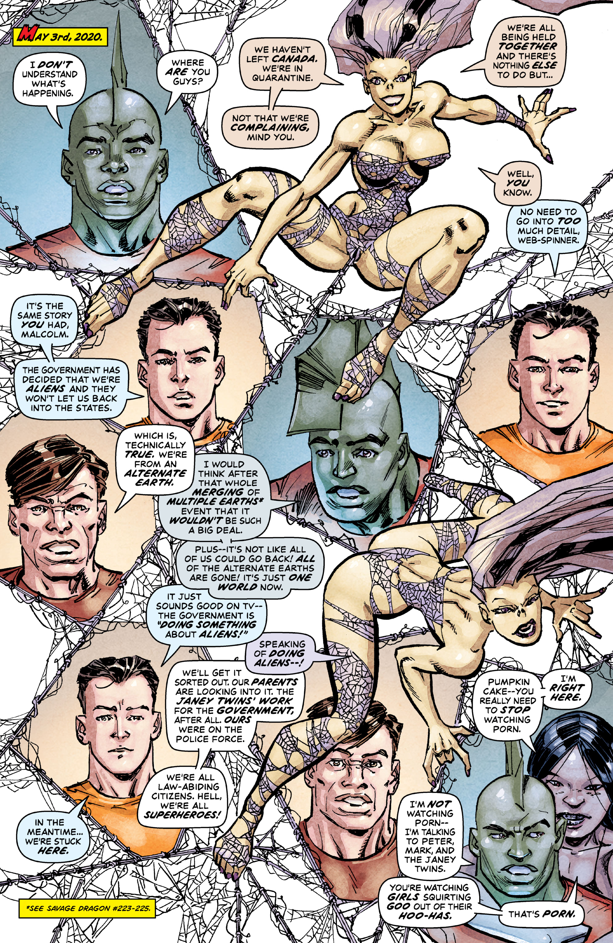 Read online The Savage Dragon (1993) comic -  Issue #250 - 12