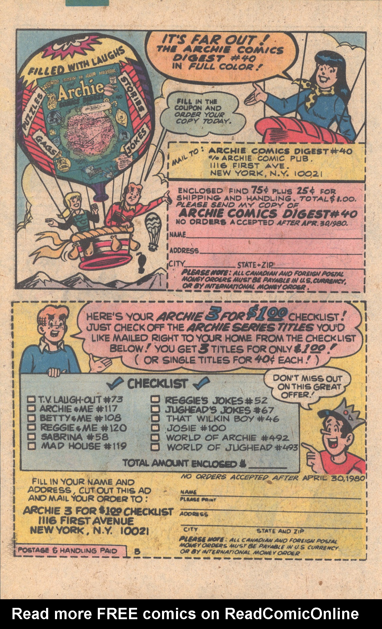 Read online Archie at Riverdale High (1972) comic -  Issue #69 - 33