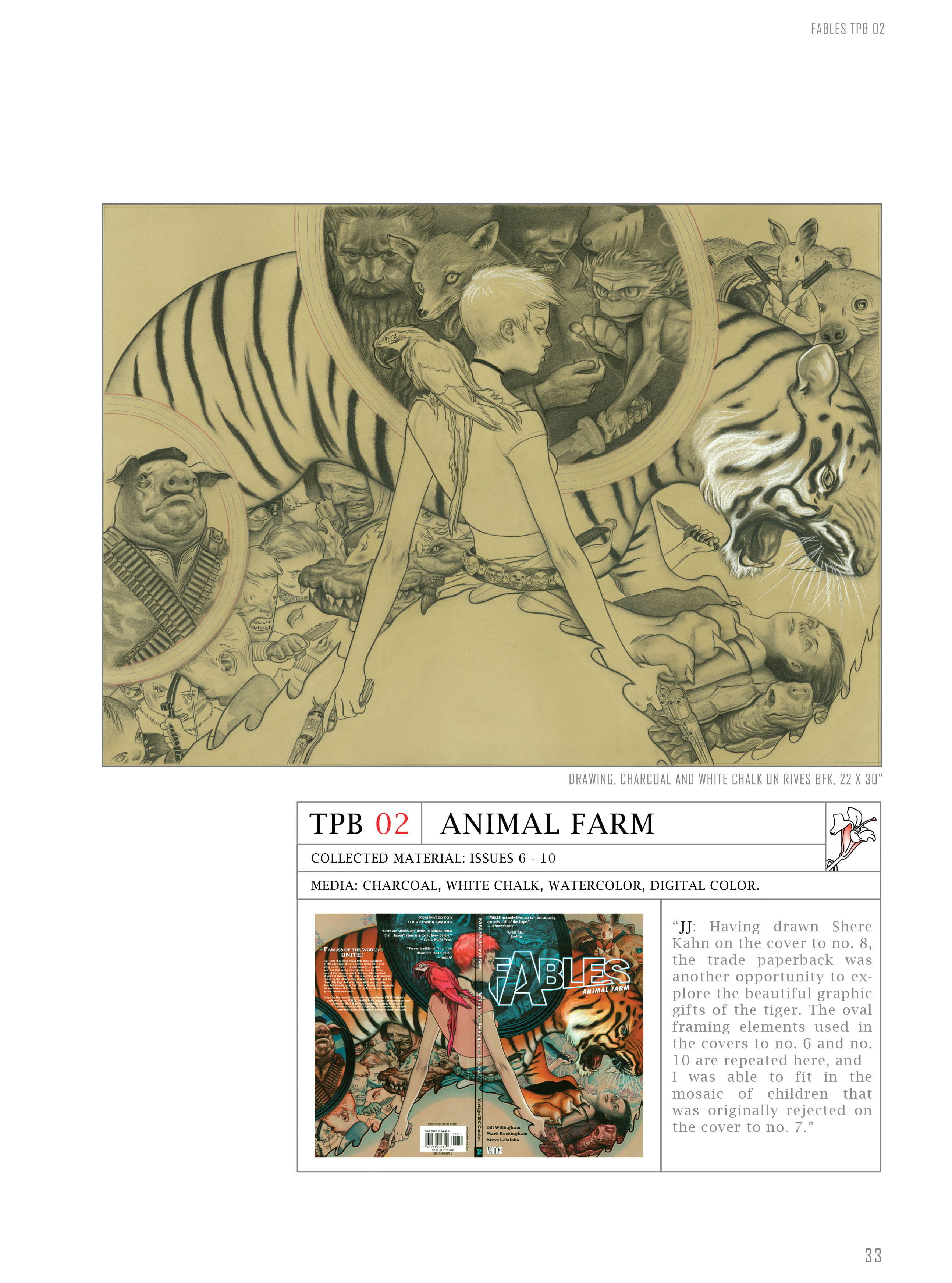Read online Fables: Covers by James Jean comic -  Issue # TPB (Part 1) - 32