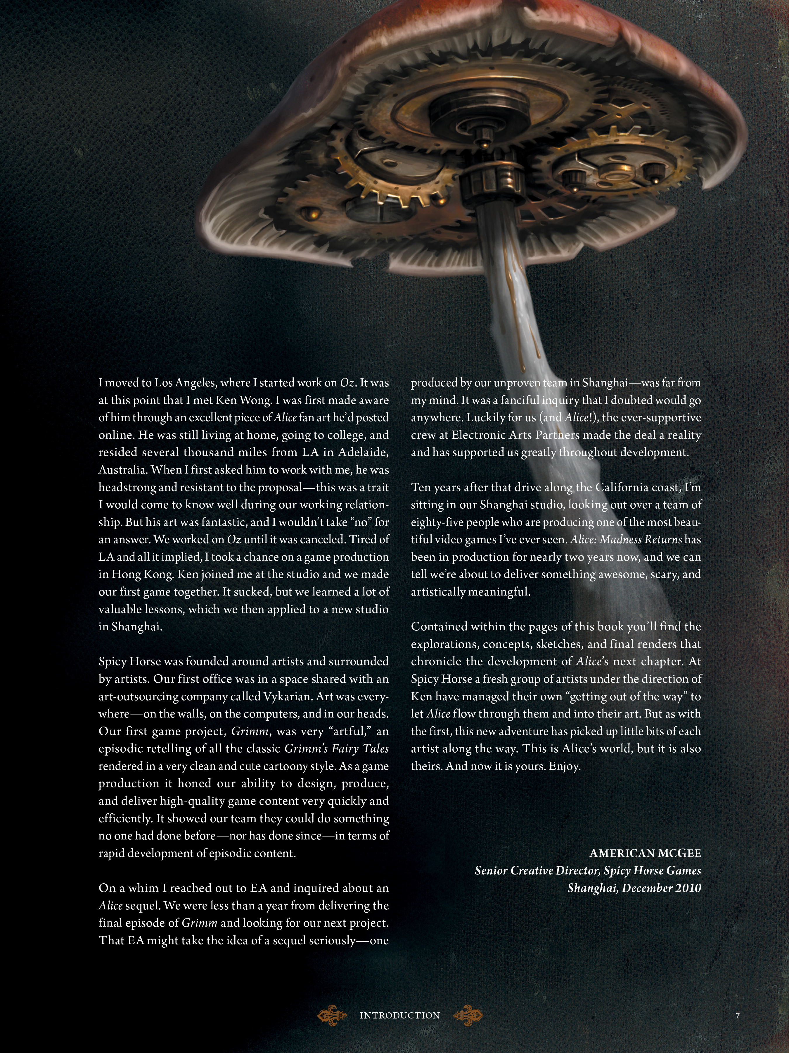 Read online The Art of Alice: Madness Returns comic -  Issue # TPB (Part 1) - 9
