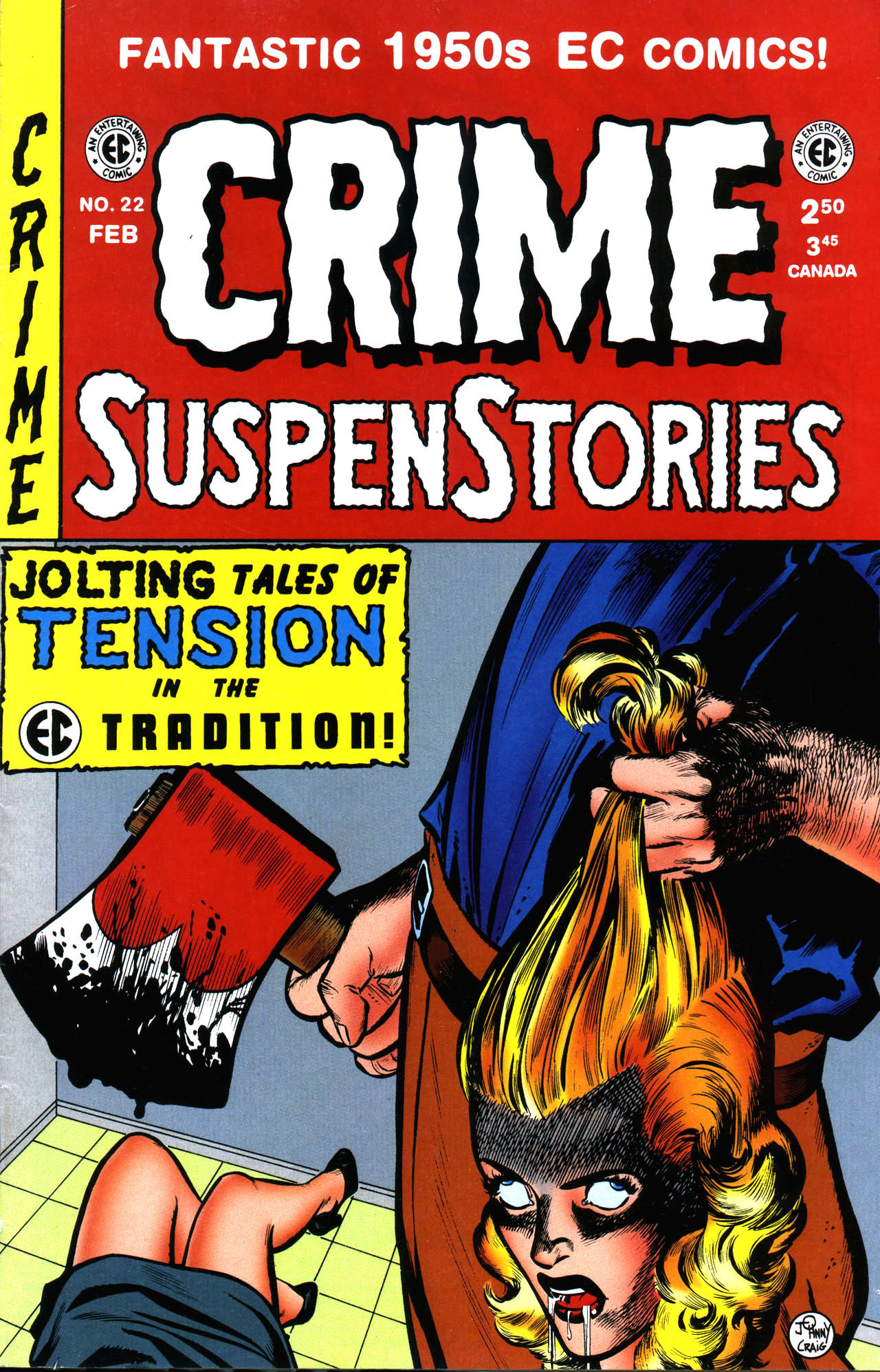 Read online Crime SuspenStories comic -  Issue #22 - 1