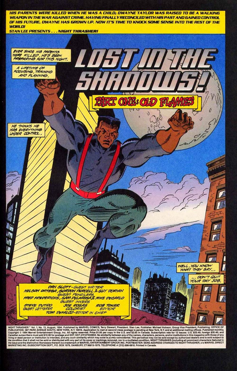 Read online Night Thrasher comic -  Issue #13 - 4
