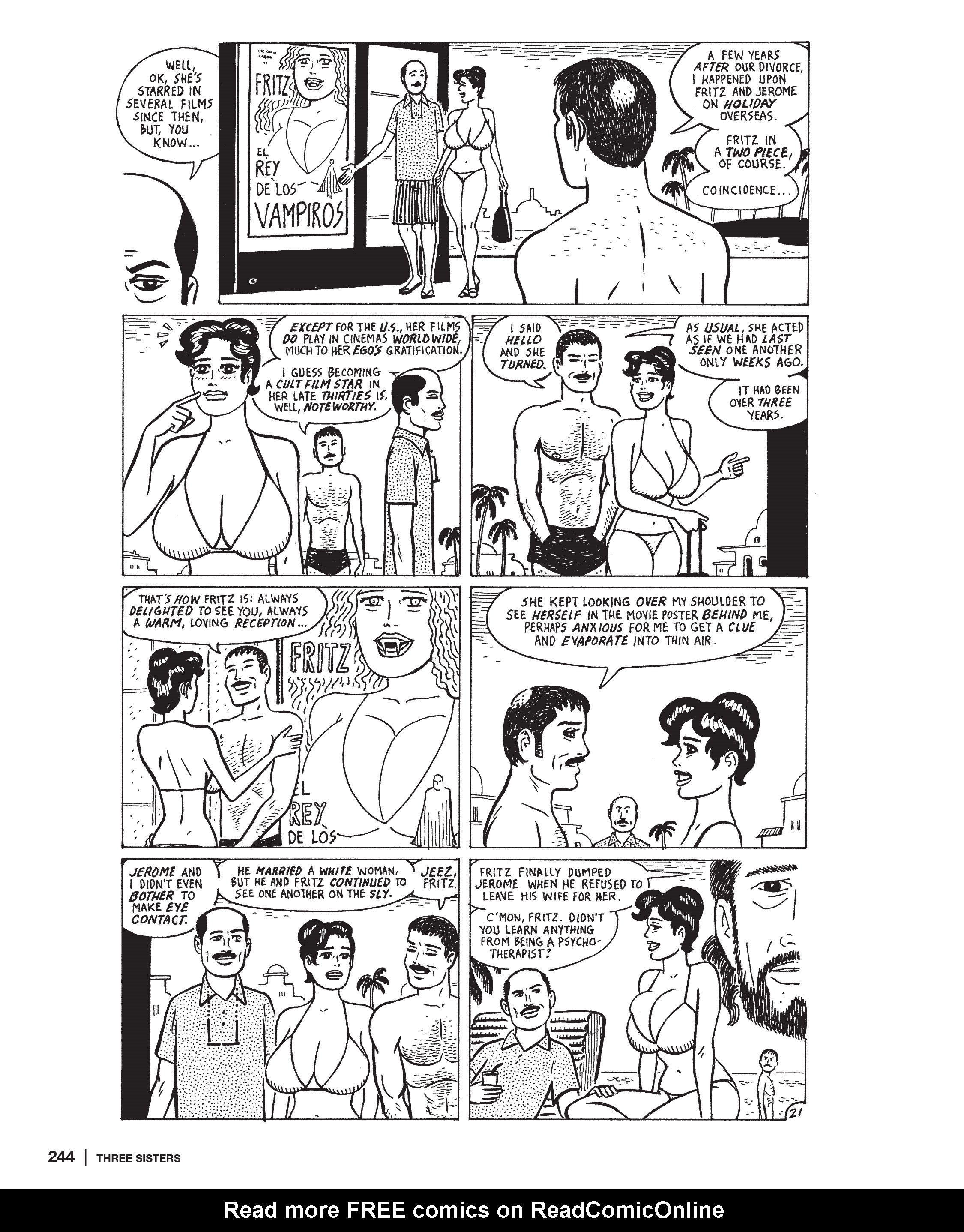 Read online Three Sisters: The Love and Rockets Library comic -  Issue # TPB (Part 3) - 44