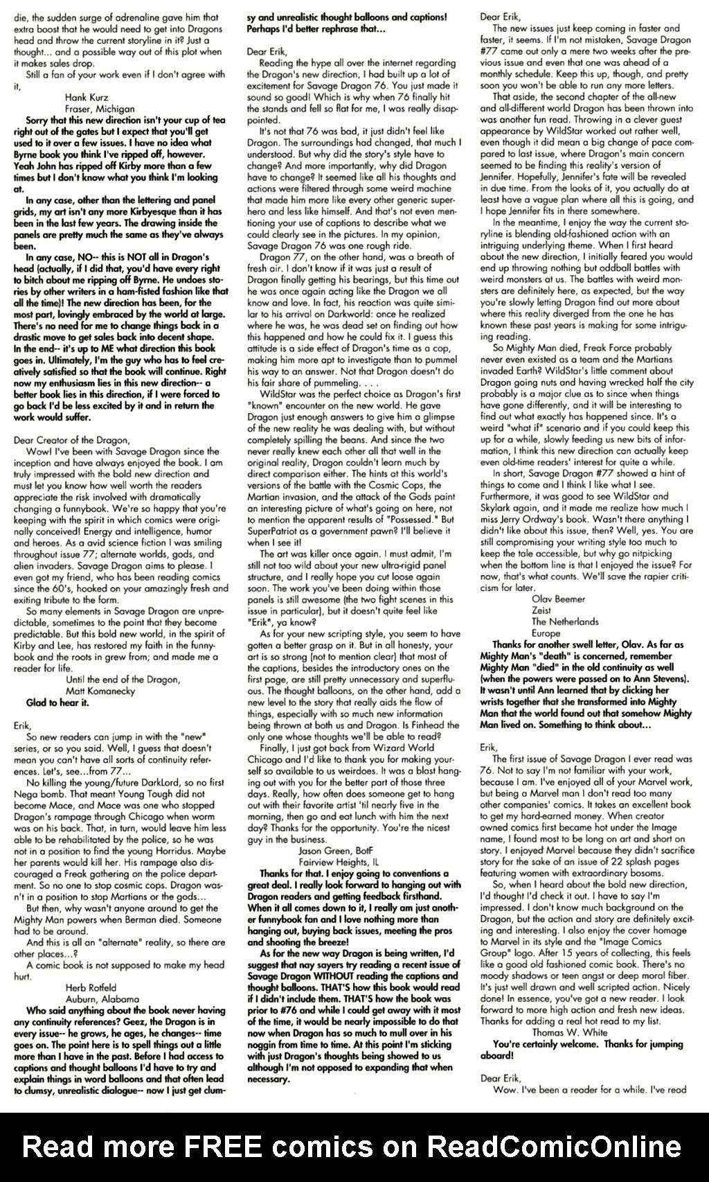Read online The Savage Dragon (1993) comic -  Issue #79 - 26