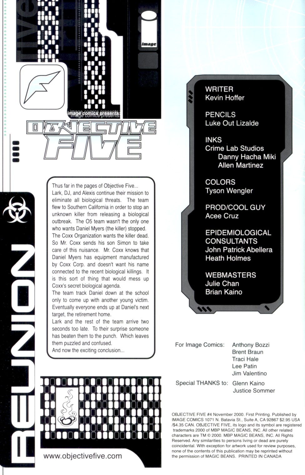 Read online Objective Five comic -  Issue #4 - 2