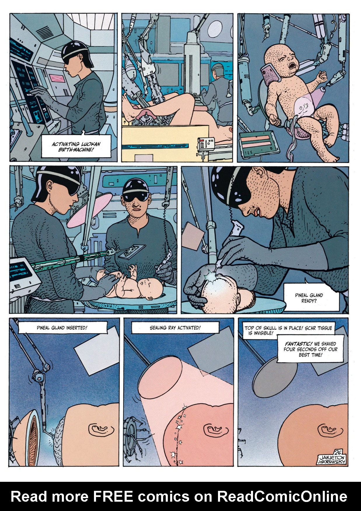 Read online Before the Incal comic -  Issue #4 - 29