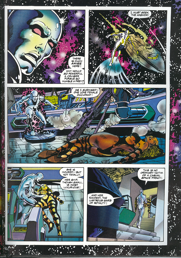 Read online Marvel Graphic Novel comic -  Issue #58 - Silver Surfer - The Enslavers - 45