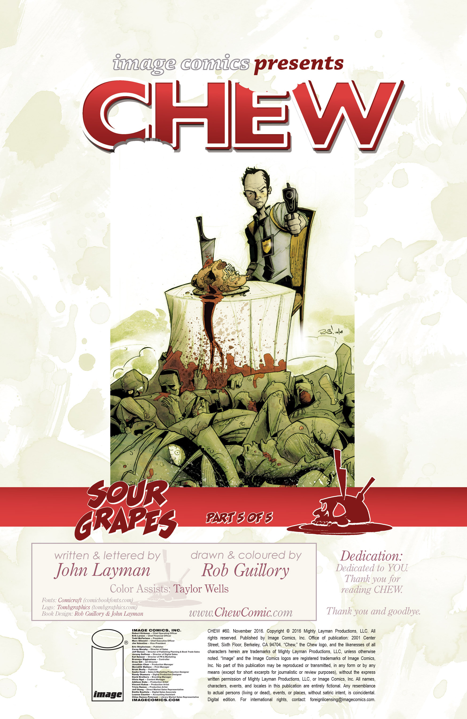 Read online Chew comic -  Issue #60 - 2