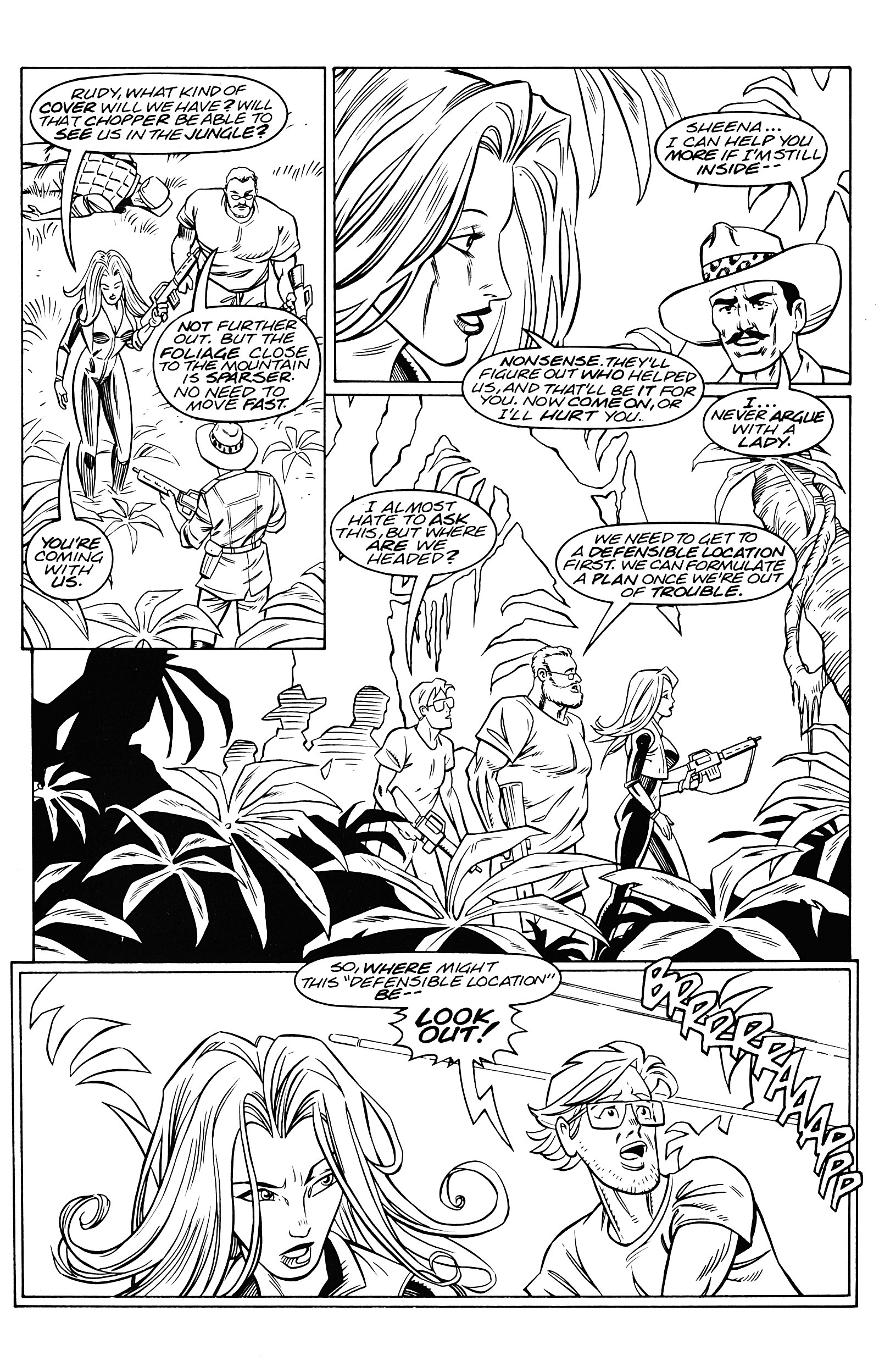 Read online Sheena Queen of the Jungle (1998) comic -  Issue #2 - 16