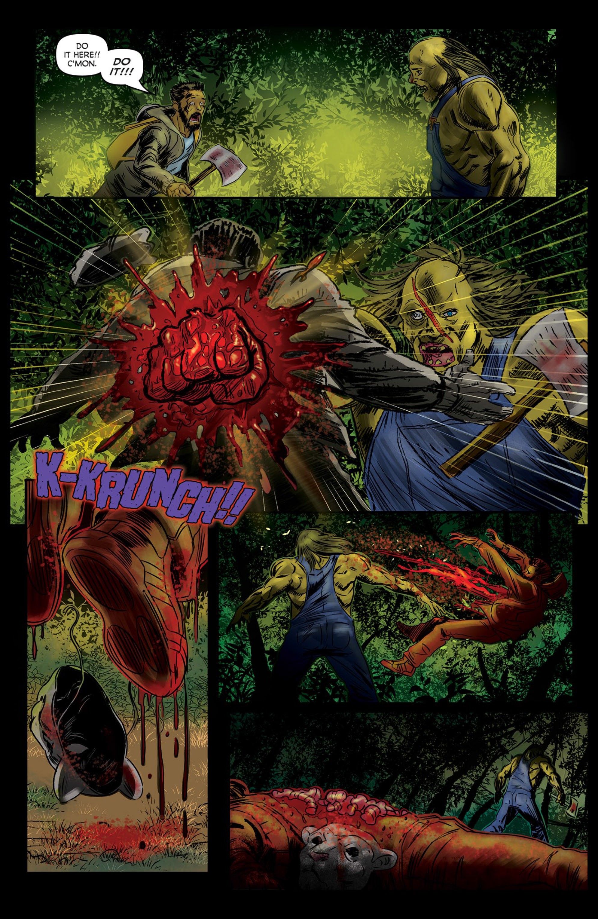 Read online Victor Crowley's Hatchet Halloween Tales comic -  Issue #1 - 9