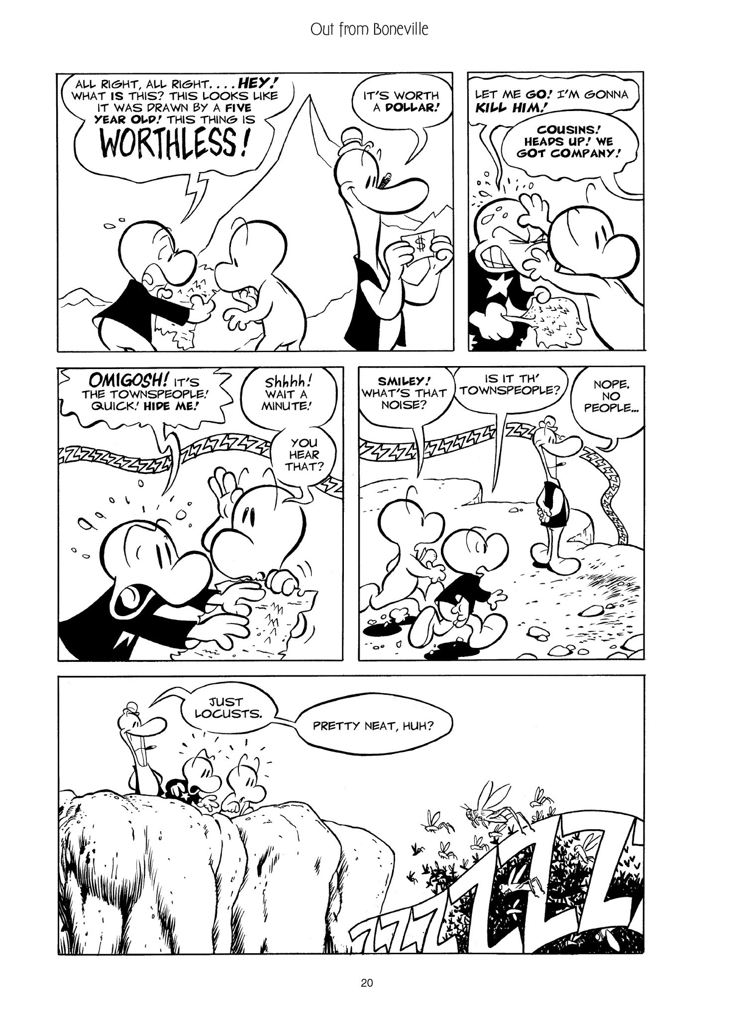 Read online Bone: The Complete Cartoon Epic In One Volume comic -  Issue # TPB (Part 1) - 17