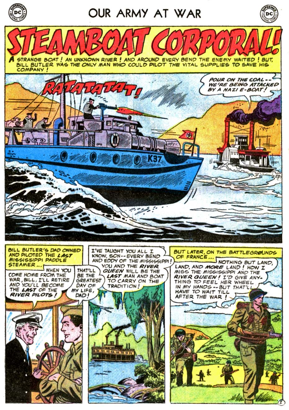 Read online Our Army at War (1952) comic -  Issue #52 - 11