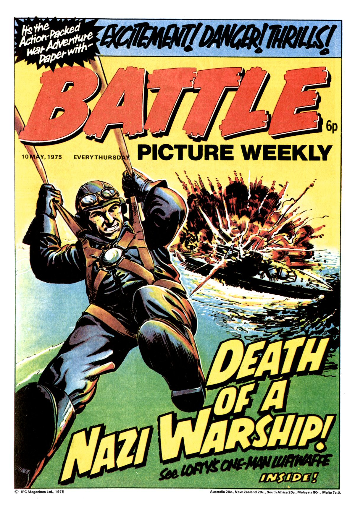 Read online Battle Picture Weekly comic -  Issue #10 - 1