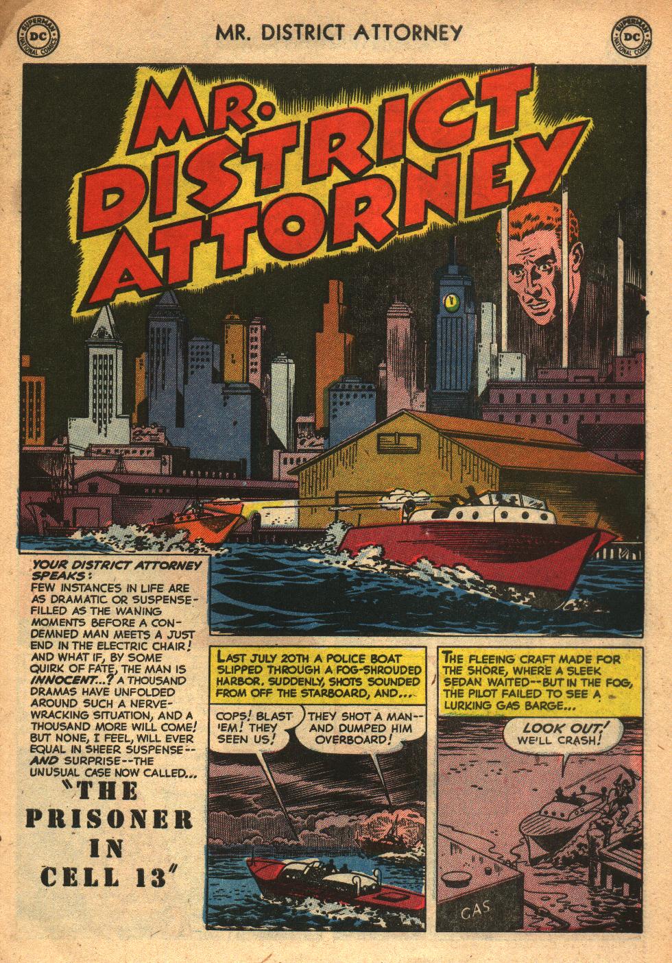 Read online Mr. District Attorney comic -  Issue #26 - 33