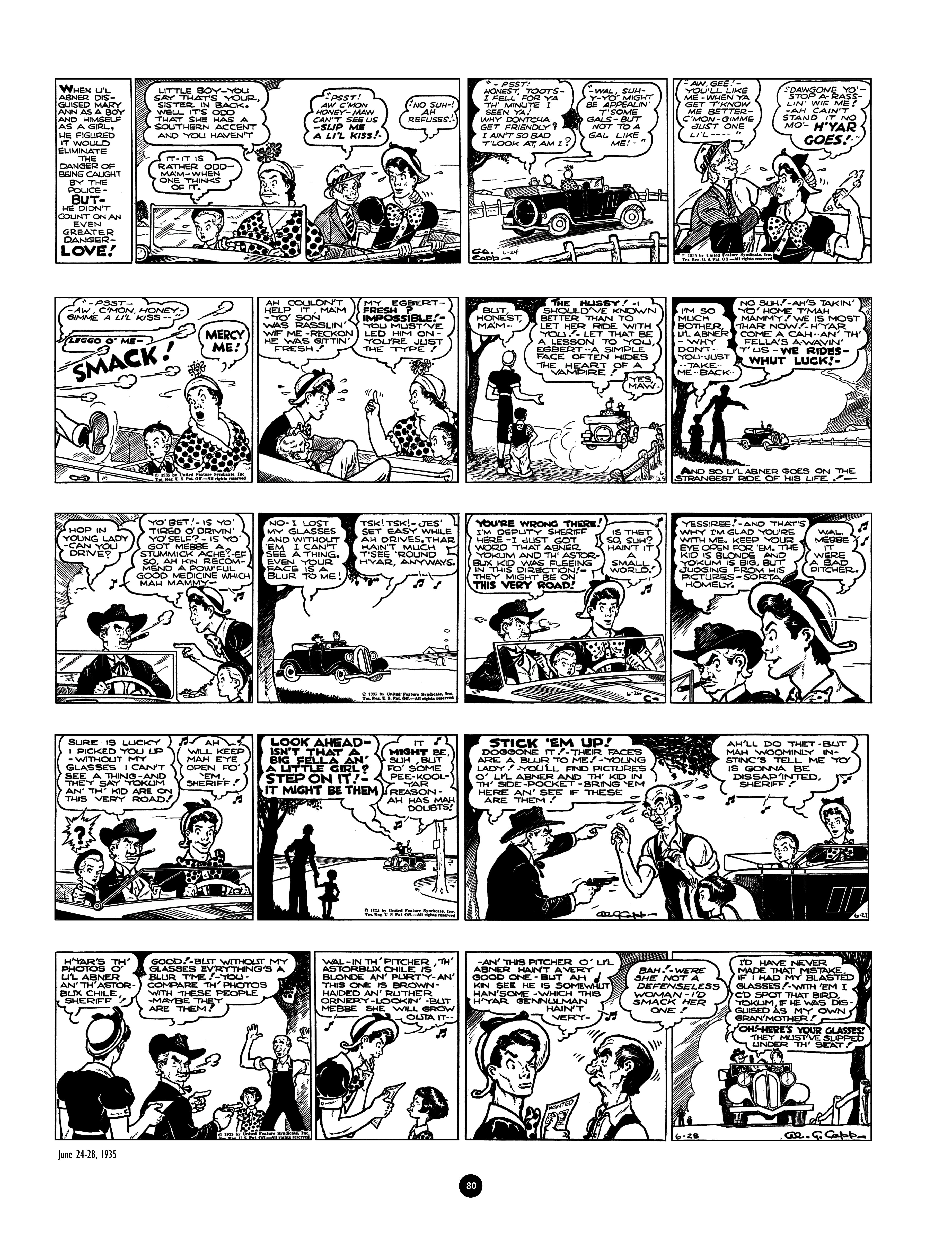 Read online Al Capp's Li'l Abner Complete Daily & Color Sunday Comics comic -  Issue # TPB 1 (Part 1) - 81