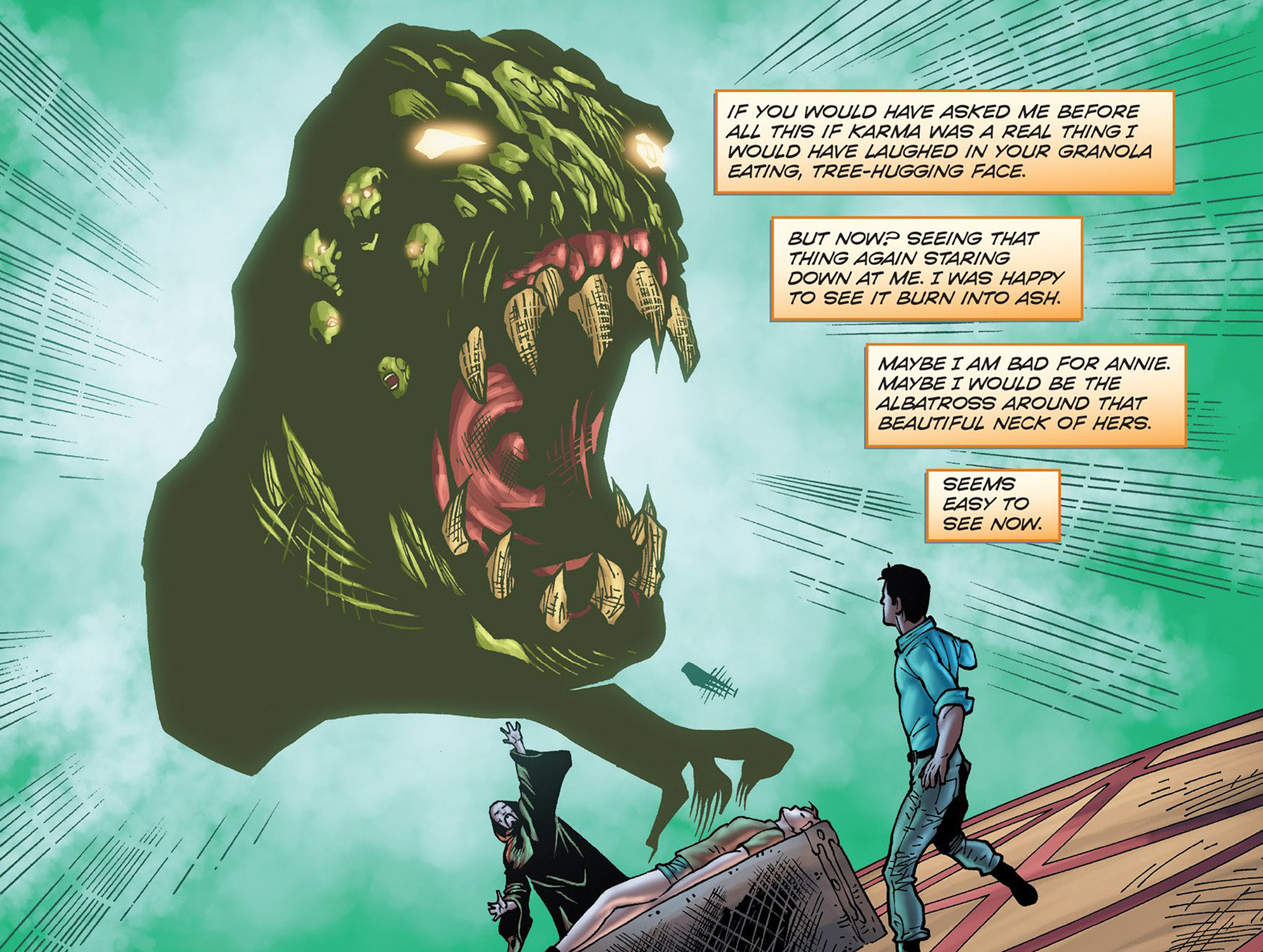 Read online Evil Dead 2: Cradle of the Damned comic -  Issue #5 - 14
