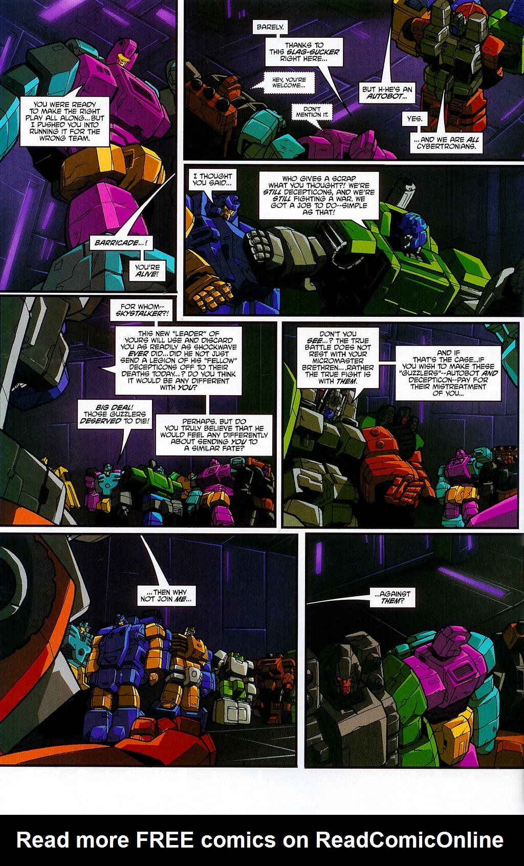 Read online Transformers: Micromasters comic -  Issue #4 - 20