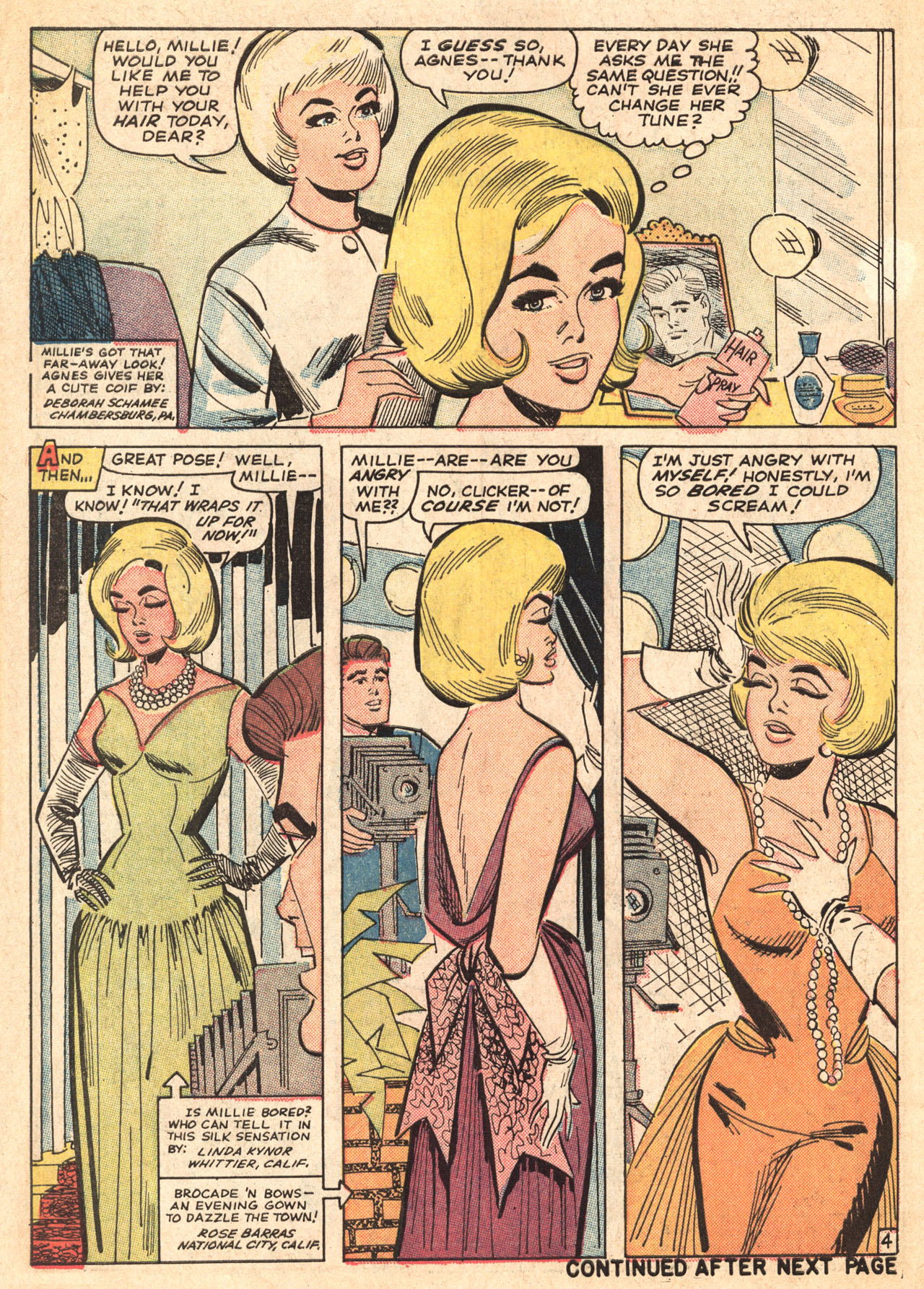 Read online Millie the Model comic -  Issue #127 - 6