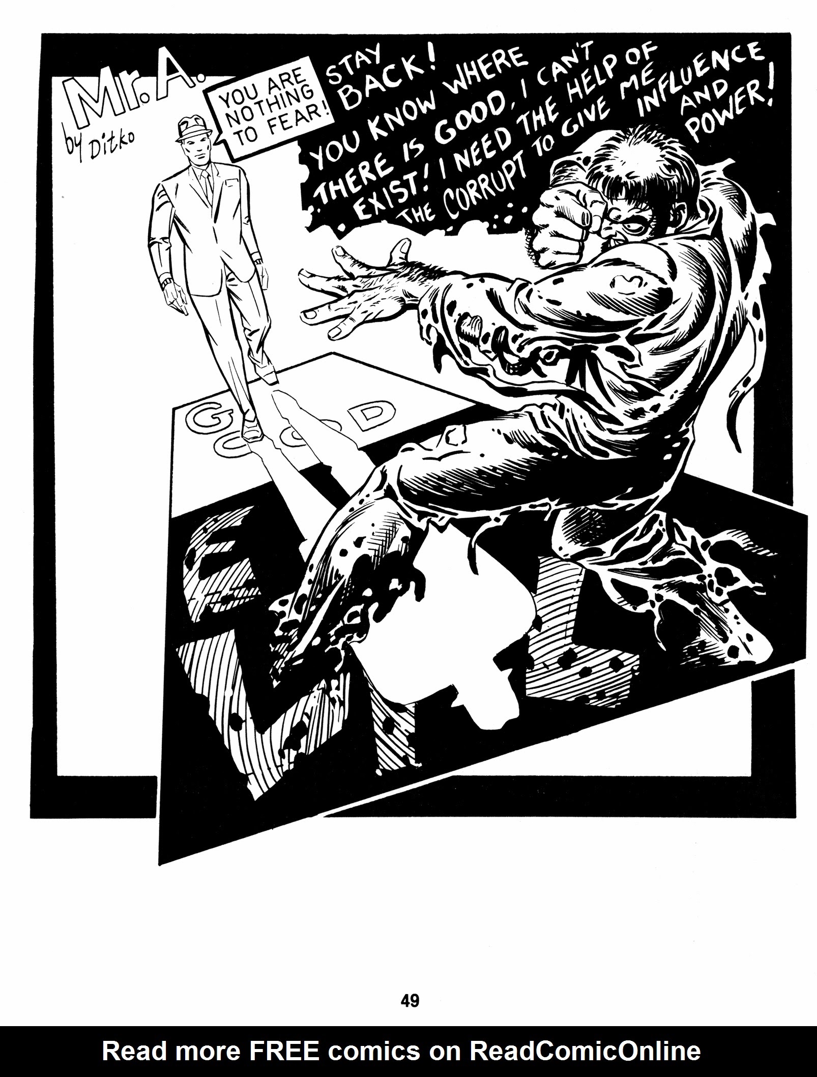 Read online Ditko Collection comic -  Issue # TPB 1 - 56