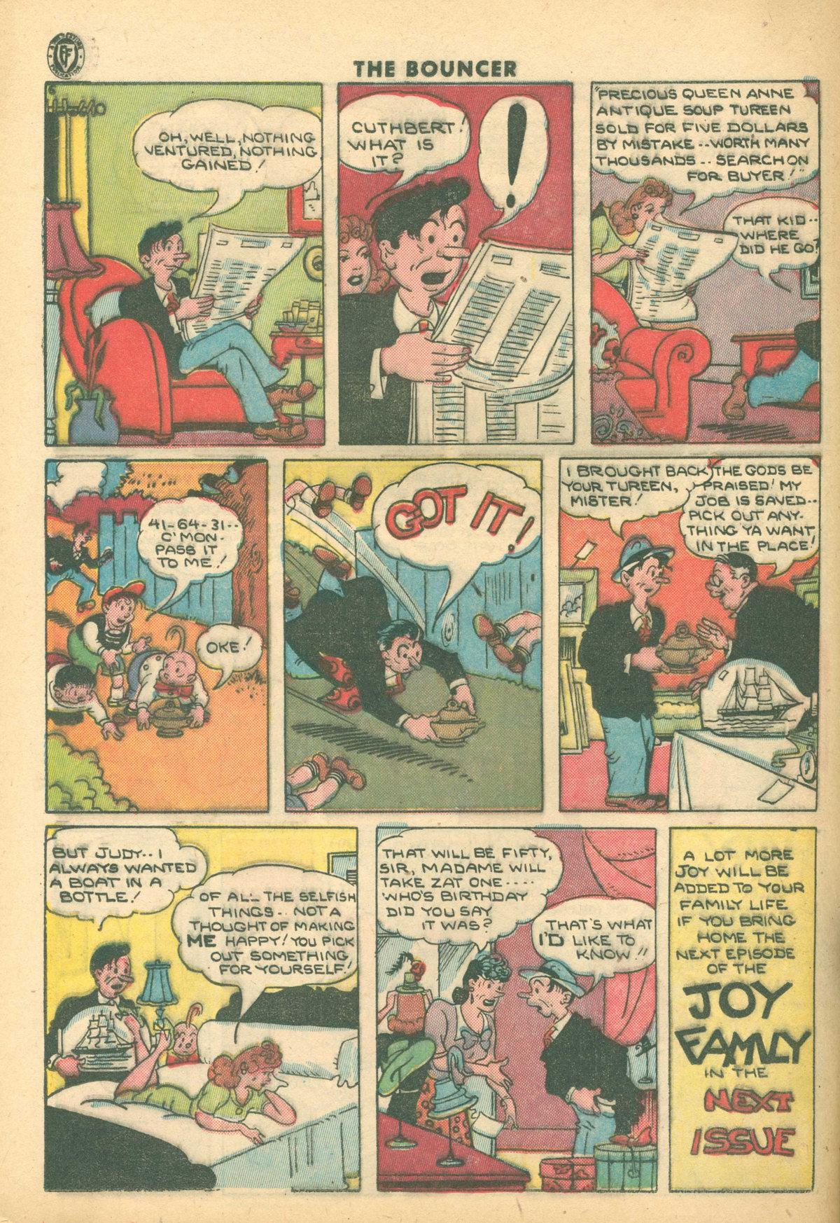 Read online The Bouncer (1944) comic -  Issue #14 - 24