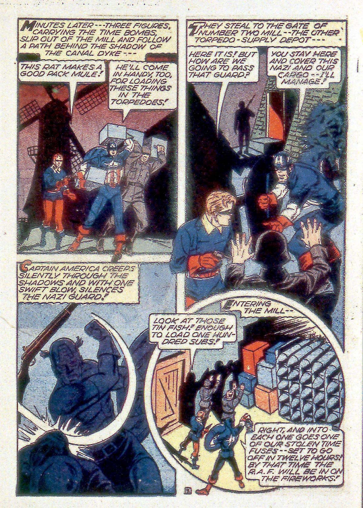 Read online Captain America Comics comic -  Issue #31 - 39