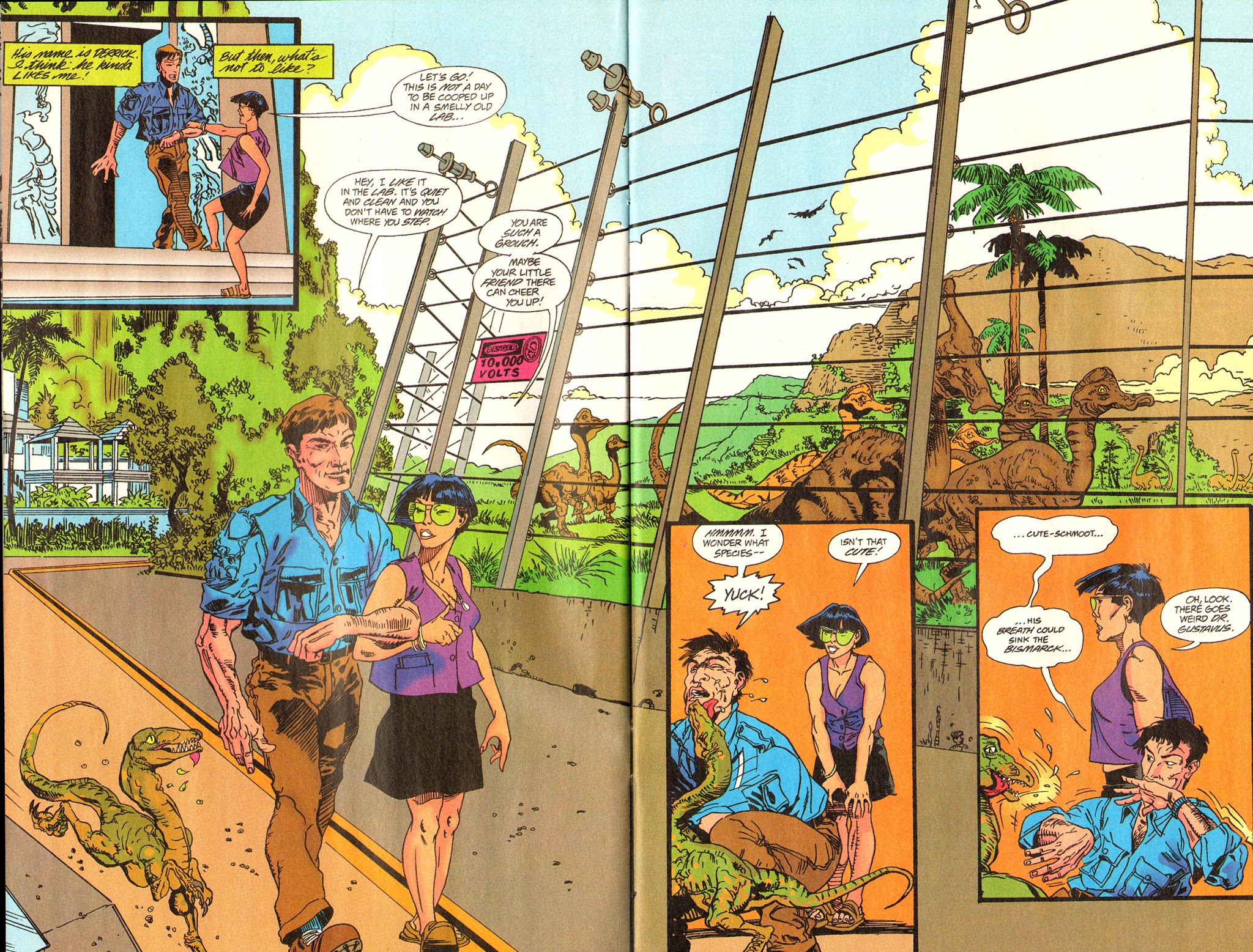 Read online Return To Jurassic Park comic -  Issue #5 - 4