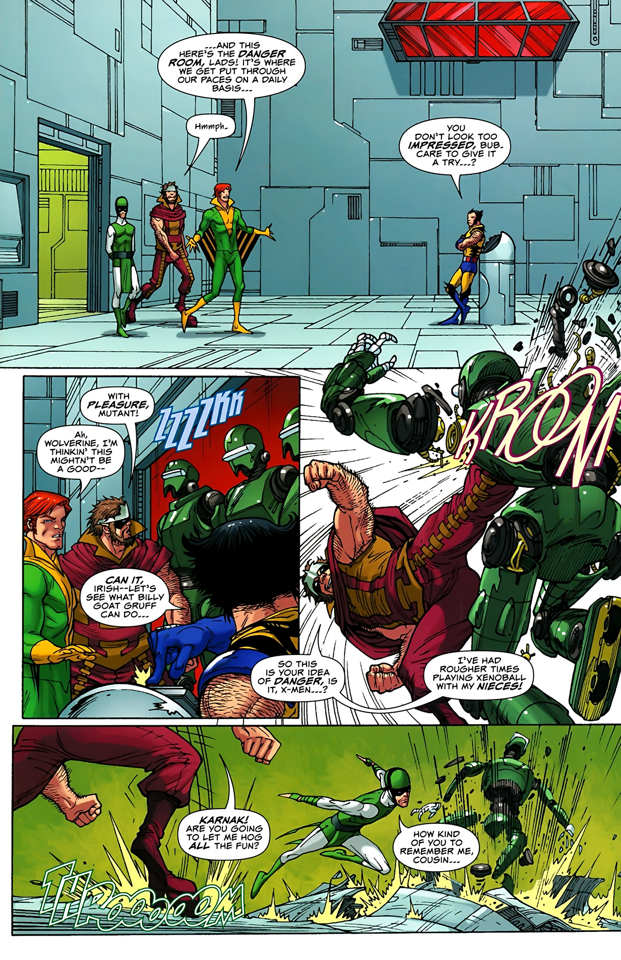 Read online Uncanny X-Men: First Class comic -  Issue #1 - 11