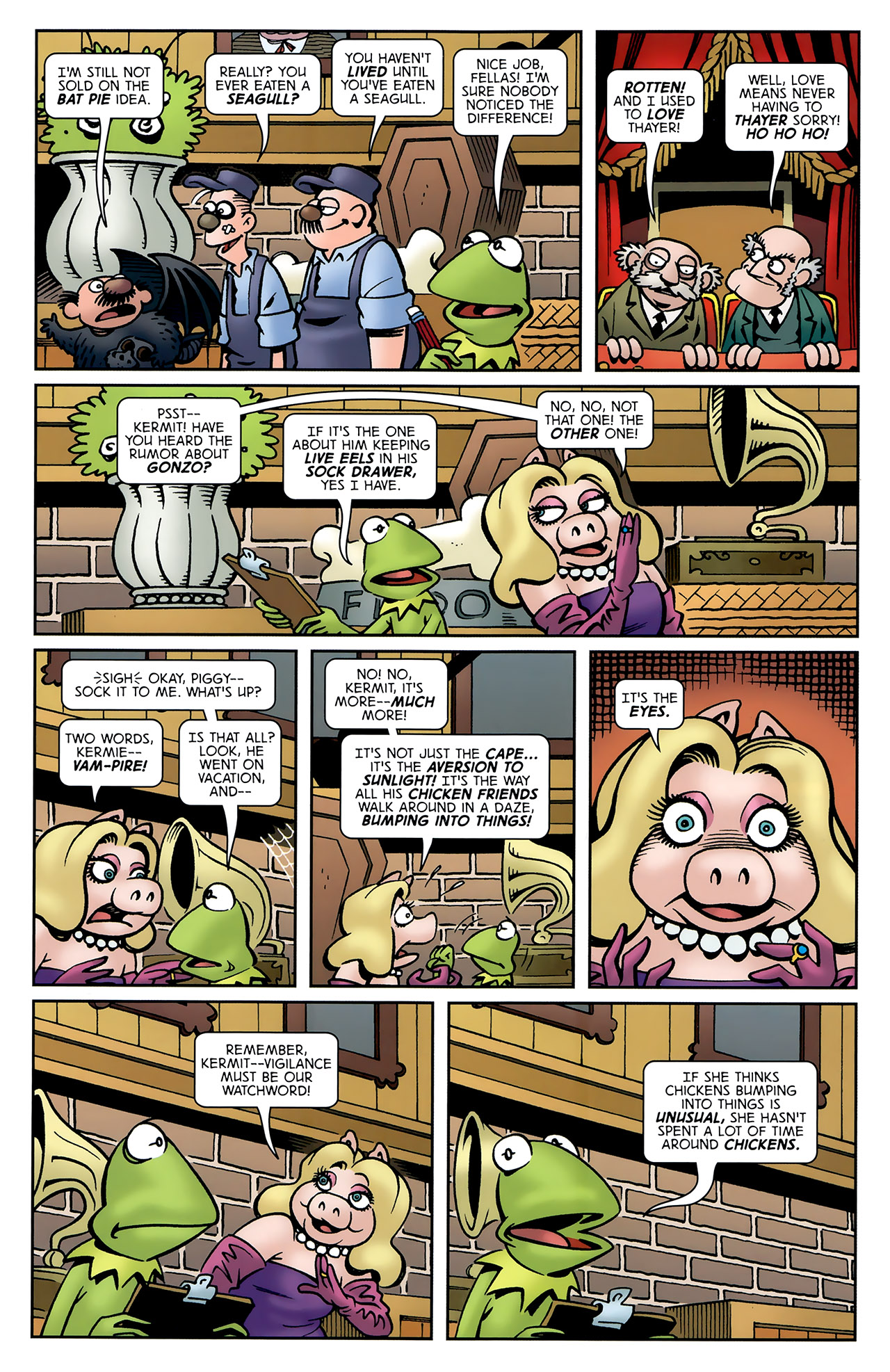 Read online The Muppet Show: The Comic Book comic -  Issue #8 - 9