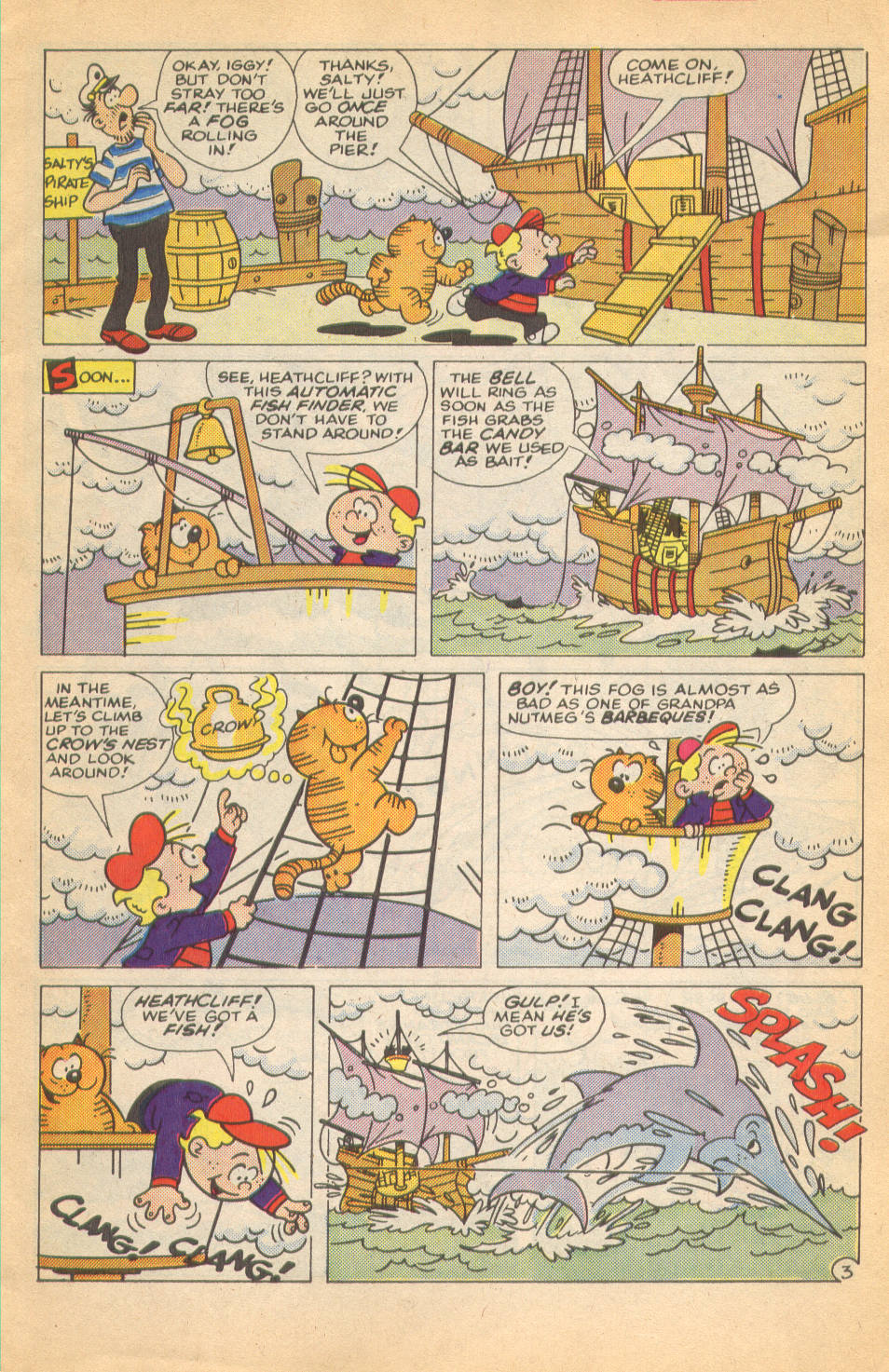 Read online Heathcliff comic -  Issue #10 - 5