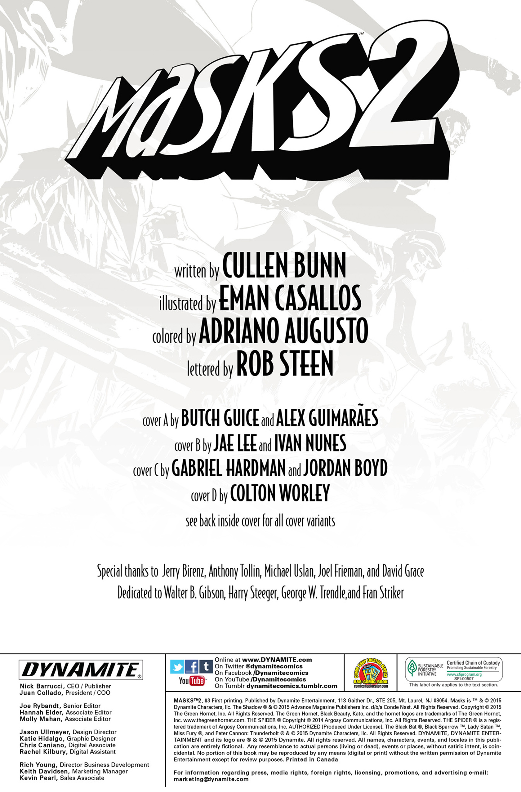 Read online Masks 2 comic -  Issue #3 - 4