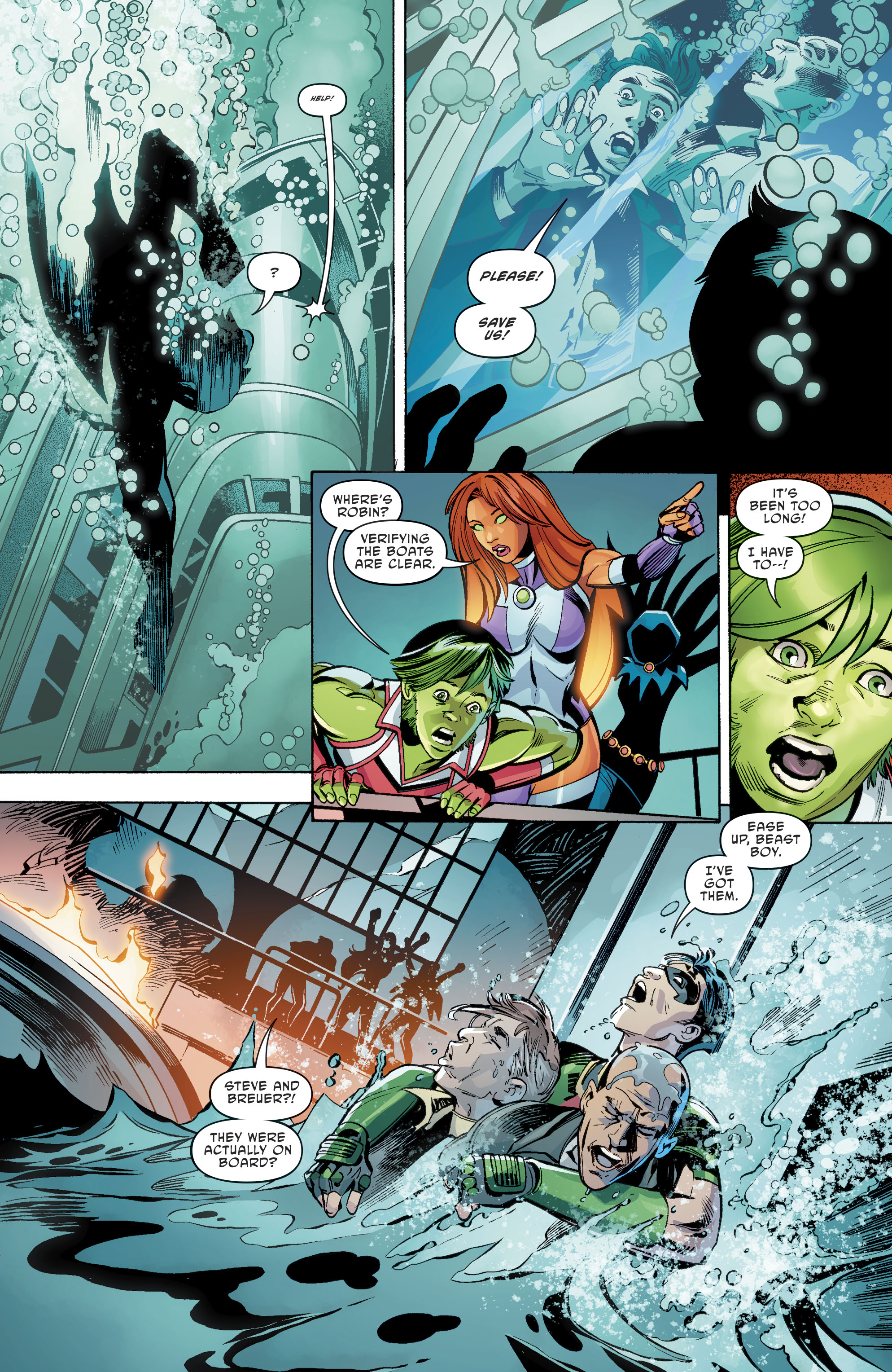 Read online Titans: Burning Rage comic -  Issue #4 - 12