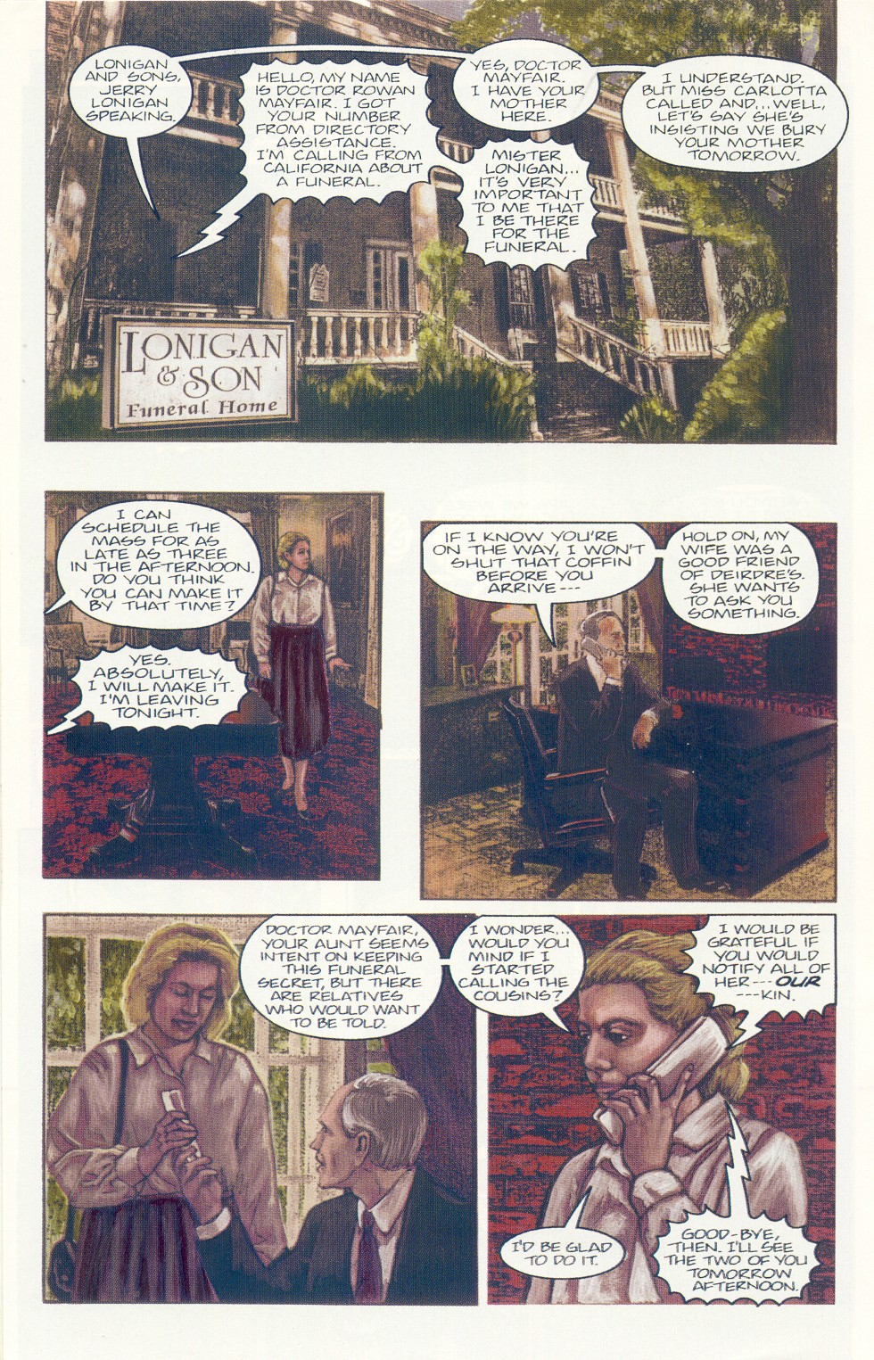Read online Anne Rice's the Witching Hour comic -  Issue #3 - 12