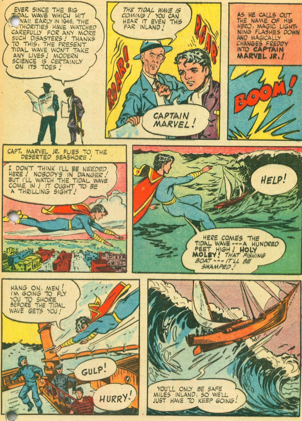 Read online Captain Marvel, Jr. comic -  Issue #51 - 4