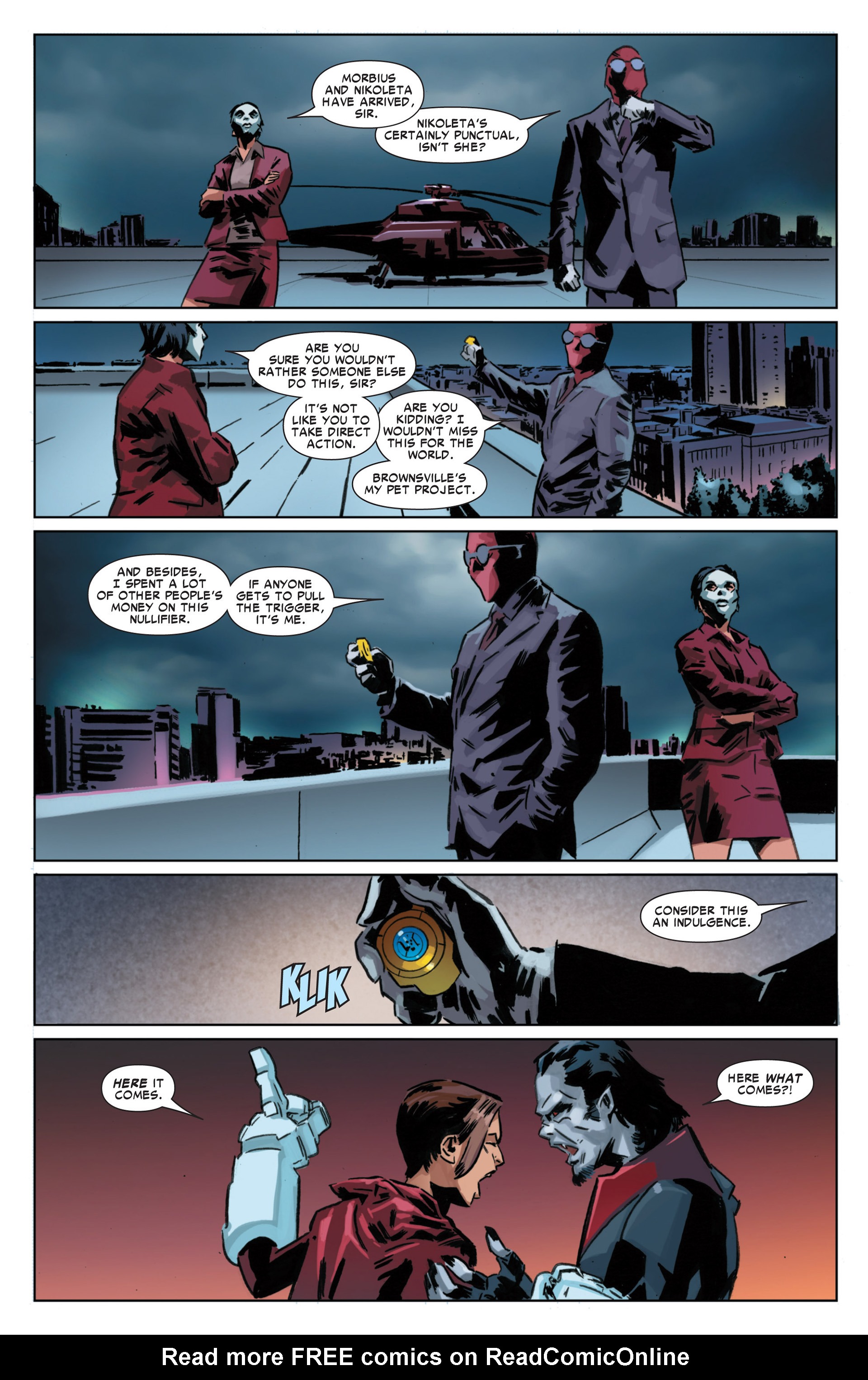 Read online Morbius: The Living Vampire comic -  Issue #7 - 20