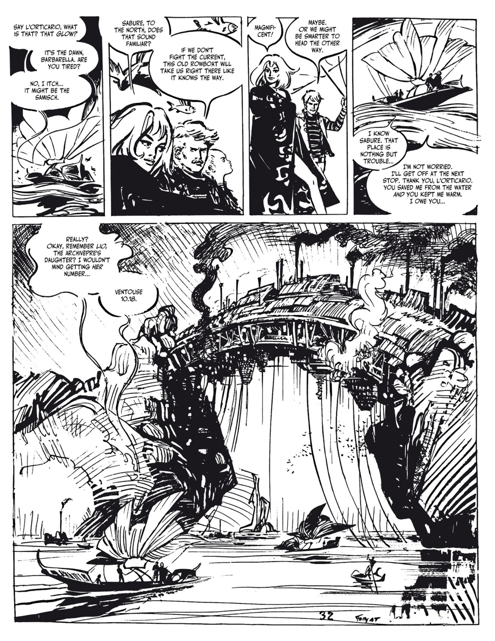 Read online Barbarella and The Wrath of the Minute-Eater comic -  Issue # TPB - 37